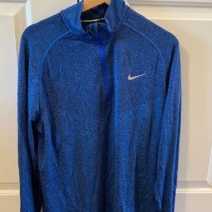 Nike dry fit zip up